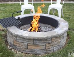 No matter where you live the at some point in the year the nights get chilly and nothing is more. Diy Backyard Fire Pit Her Tool Belt