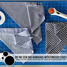 There are three different sizes of our bandana template depending on your dog's size. No Sew Diy Dog Bandanas With Cheat Finished Edges Dalmatian Diy