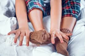 Should You Wear Wet Socks To Bed To Cure The Common Cold Going out into the cold gives you a cold, sitting too close to a tv. wear wet socks to bed to cure