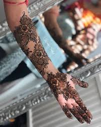 These mehndi designs are extremely different too. Mehndi Design Patches Images Cute Mehndi Design