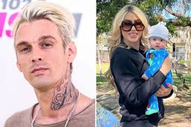 Aaron Carter's fiancée Melanie Martin makes special tribute to late singer  at Thanksgiving with their son Prince, 1