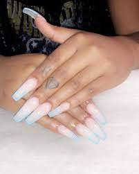 Brooklyn Monet On Instagram They Glow Nailedbybk Best Acrylic Nails Pretty Acrylic Nails Long Acrylic Nails
