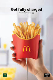 Mcdonald S Outdoor Advert By Tbwa Mcdonald S New App 1 Ads Of The World Ads Creative Creative Advertising Design Ads Creative Advertising Ideas