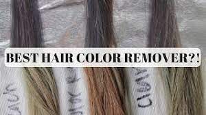 We asked melanie smith, creative master colourist at london's josh. Best Color Removers For Hair Bleach Color Remover Or Clear Dye Youtube