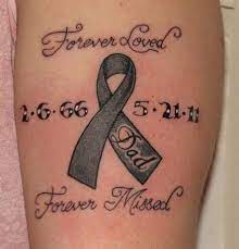 You can download and print it from your computer for free!! Tattoo Ideas Mag Tattoo Ideas For Men And Women Part 6 Ribbon Tattoos Cancer Ribbon Tattoos Tattoos