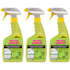 Mold Armor 32 Oz Mold And Mildew Killer With Quick Stain Remover 3 Pack Fg502w The Home Depot