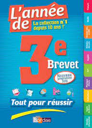 Le diplôme national du brevet ou brevet des collèges représente la première grande épreuve pour tout collégien avant son passage au lycée. L Annee De 3e Brevet Tout Pour Reussir L Annee De La French Edition Collectif Colonel Moutarde Dumont Guillaume Frechuret Virginie Martin Francois Theinhardt Volker Thouard Jean Luc Verdenal Christophe 9782047354452 Amazon Com Books