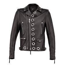 Franz Ready To Wear Black Giuseppe Zanotti Giuseppe Zanotti Design Online Store Mens Black Jacket Stylish Jackets Leather Jacket