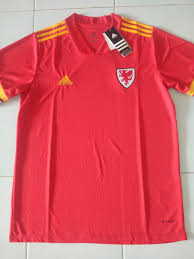 New Season Wales Home Football Shirt 2020 2021