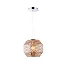 Eurofase Catalda 1 Light Amber Pendant 34289 013 The Home Depot