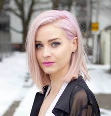 12 Pale Pink Short Hairstyles Light Pink Hair Pink Short Hair Hair Color Pink