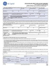 Ge Capital Credit Application Perfectdreamer Nc Offers Deferred Interest Programs 24 Month Zero Interest Retail Banking Bait And Switch Credit Card Account
