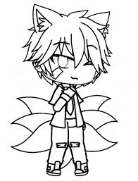 Gacha life to gra anime dla dzieci. Coloring Pages Gacha Life Print For Free Wonder Day
