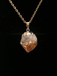 Etsy Raw Citrine Pendant Citrine Is A Joyful Stone With Bright Energy Which Lights Up Many Aspects Citrine Pendant Citrine Crystal Necklace Citrine Necklace