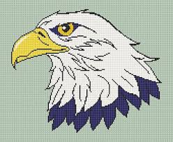 American eagle cross stitch patternlk i send by jaylm2006 on etsy. Eagle Cross Stitch Pattern Eagle Modern Design Cross Stitch Etsy In 2021 Cross Stitch Bird Cross Stitch Stitch Patterns