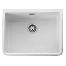 belfast cbl595wh ceramic single bowl