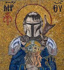 This Is The Way Themandalorian Starwars Iconography Icon Credit Mandal0re On Reddit Star Wars Art Star Wars Memes Star Wars Yoda