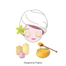 الكرتون رسمت باليد تصميم منتجع مياه استشفائي ة جمال منتجع صحي جمال ميك أب Png وملف Psd للتحميل مجانا Kartun Kreatif Ilustrasi Karakter