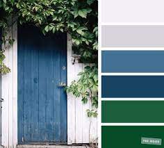 Blue Grey And Green Color Combination Dusty Blue Color Palette Blue And Green Living Room Green Colour Palette Grey Color Palette