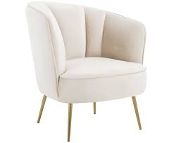 Samt Cocktailsessel Louise In Beige Aus Samt In Beige Westwingnow Chair Furniture Furniture Design