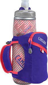 Water bottles └ bike accessories └ cycling equipment └ sporting goods all categories antiques art baby books, comics see all. Camelbak Quick Grip Chill Handheld Water Bottle Deep Amethyst Fiery Coral One Size Buy Online In Andorra At Andorra Desertcart Com Productid 38187372