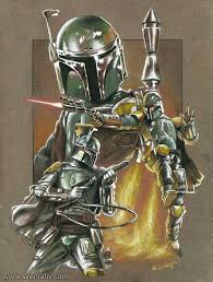 Boba Fett Svenja Gosen Art And Illustration By printedobsession dec 12, 2017. boba fett svenja gosen art and