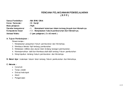 Selengkapnya bisa di cek pada se no 14 tahun 2019 tentang penyederhanaan rpp dan kma nomor 183 tahun 2019. Rpp Fiqih Ma Kelas Xi 1 2