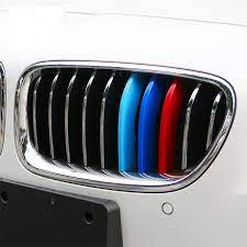 For Bmw X6 E71 Tricolor Front Center Grill Grille Insert Cover Trim 2012 2014 Interior Accessories Bmw X6 Grille Inserts