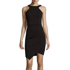 Jcpenney Halter Bodycon Dress Womens Black Dress Black Dress