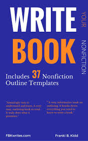 Template To Outline Your Nonfiction Book Writing A Book Outline Nonfiction Writing Book Writing Tips