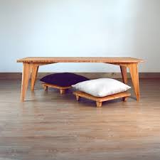 Check out our floor dining table selection for the very best in unique or custom, handmade pieces from our coffee & end tables shops. Low Coffee Table Set Bamboo With Pillow Lifts Floor Seat For Etsy