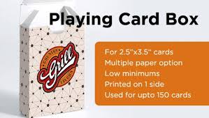 1 days ago make playing cards coupon codes. Playing Card Box For 2 5x3 5 Boxes For Gifts