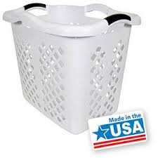 Home Logic 2 Bushel Lamper White Or Black Walmart 8 44 Big Book Storage Laundry Basket Laundry Room Redesign