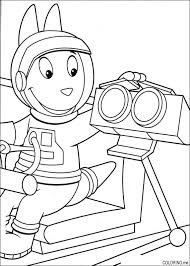 Check spelling or type a new query. Coloring Page The Backyardigans Austin And Robot Coloring Me