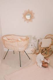 berceau rotin metal neuf etsy berceau berceau bebe amenagement chambre bebe