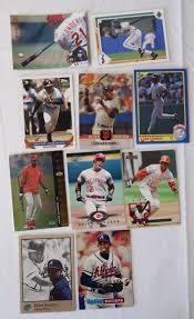 Free delivery and returns on ebay plus items for plus members. Lot Of 10 Deion Sanders Baseball Trading Cards All In Excellent Condition All Are In Soft Plastic Protective Sleeve Baseball Trading Cards Sports Cards Sports