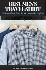 The Best Wrinkle Free Travel Shirt For Men Travel Shirts Mens Travel Shirts Shirts