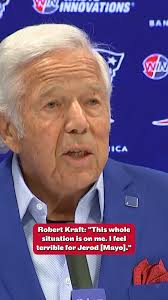 Robert Kraft takes responsibility