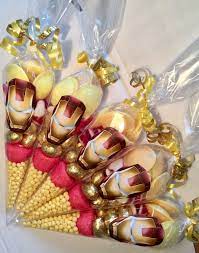 Marvel Iron Man Candy Party Favours By Sweet Mafia Iron Man Party Iron Man Birthday Iron Man Birthday Party
