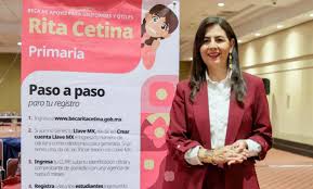 Reporta Michoacán registro de 194 mil estudiantes en Beca Rita Cetina