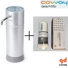 Removes water contaminants such as heavy metals, harmful organic. Coway Genie Water Purifier P 07iu Coway Genie Composite Filter Combo Shopee Malaysia