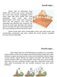Siapa yang tidak mengenal kata ini?. Rumah Joglo Dan Filosofinya