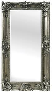 Full length silver framed mirrors. Mayfair Vintage Antique Silver Full Length Floor Mirror Chairish
