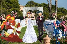 Pokemon Ash And Serena 18