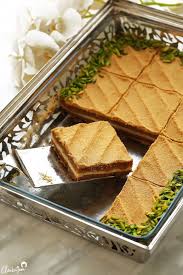 Toasted Milk Basbousa With Cream Cleobuttera Dessert Recipes Food Baked Dishes