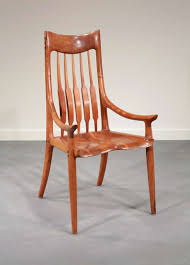 4 Dining Armchairs By Sam Maloof 1983 1stdibs Com Sam Maloof Dining Arm Chair Art Chair