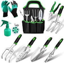 Choose from a wide range of gardening products and get them delivered to your doorstep. Buy Garden Tools Set 10 Pieces Aluminum Hand Tools Kit With Heavy Duty Hold Bag Spray Bottle Gardening Tools Set Indoor And Outdoor Hand Planting Kit With Ergonomic Handle Gardening Gifts For Women Men Online