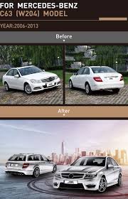 Bodykit For Mercedes Benz C63 W204 Model Mercedes Benz C63 Mercedes Benz Mercedes