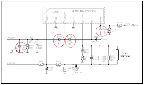 .dengan cara mengukur menggunakan osiloscop atau cukup dengan multi meter analog salam kenal,saya punya masalah dengan tv china merk huija ic crom la 786xxx18,ic vertikal 78040,tegg saya konekkan maka jarum avometer turun (bukan naik ke angka, melainkan turun arah terbalik. Cara Kerja Bagian Blok Vertikal Tv Tabung Atau Crt Maupun Monitor Servicesparepart