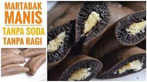 Bahan bahan untuk martabak teflon tanpa ragi dan baking powder. Martabak Manis Lipat Tanpa Baking Soda Tanpa Ragi Martabak Manis Lipat Hitam Youtube